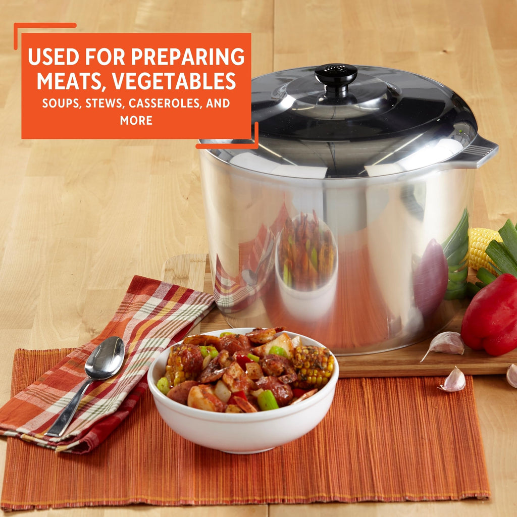 Heavy Duty Aluminum Stock Pot 14 Quart J35547