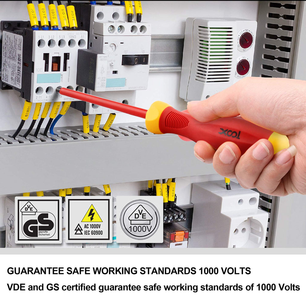 1000V Insulated 8-Piece Screwdriver Set Y8974