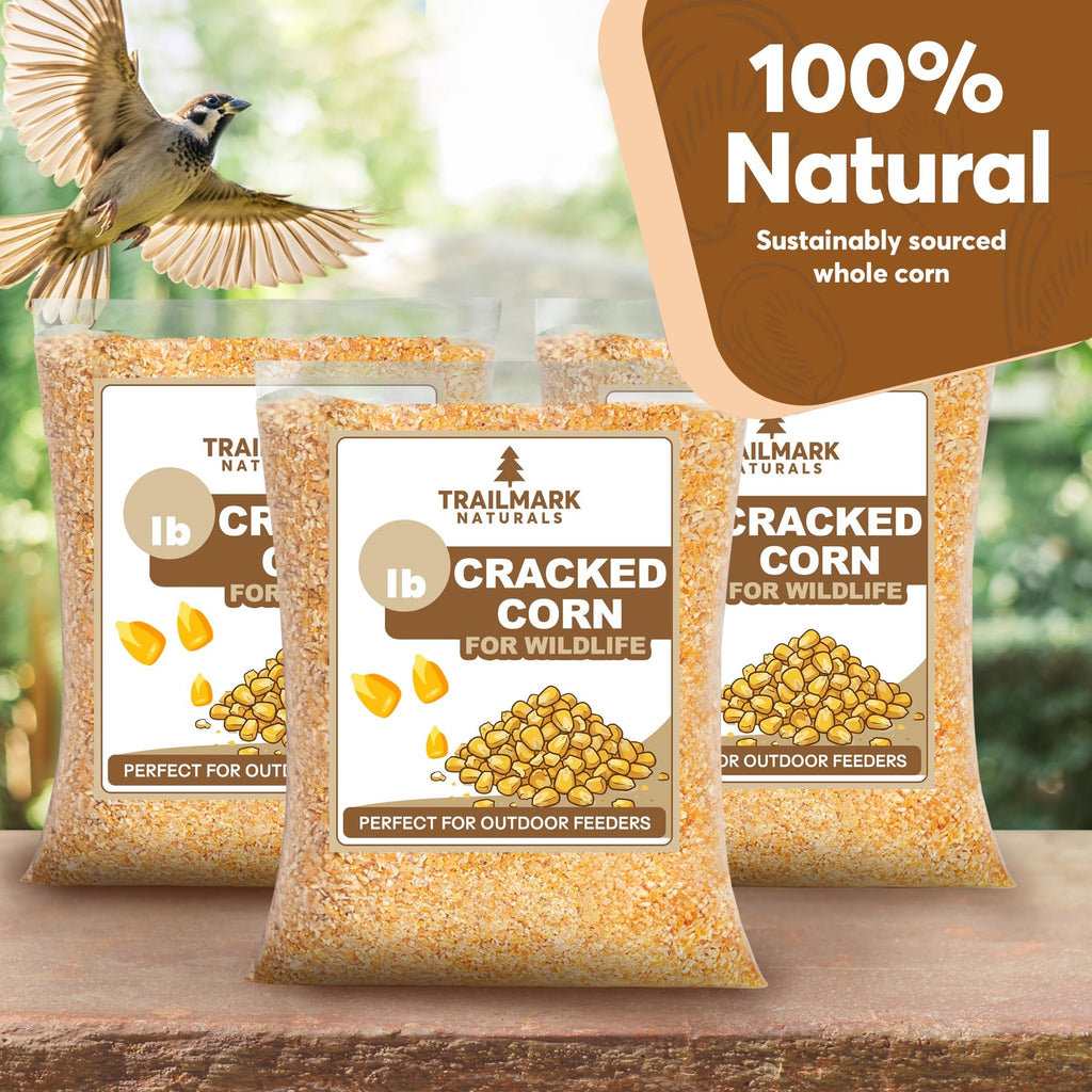 Cracked Corn 20 lb Bird Seed & Wildlife Feed P89576