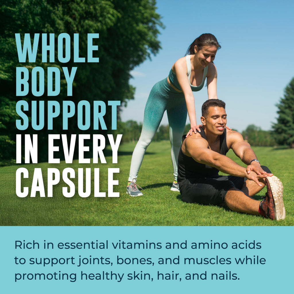 Bone Broth Capsules with Collagen, 180 Capsules S6490