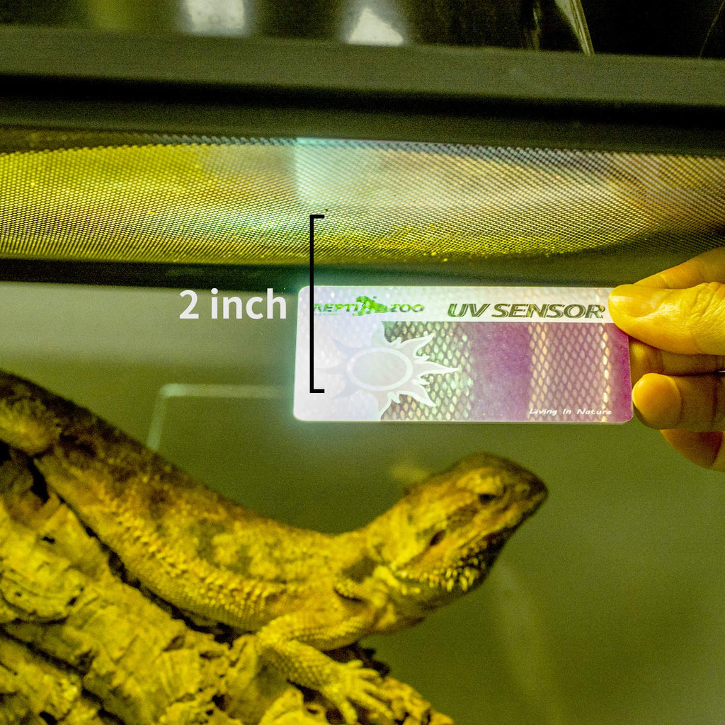 UVB Tester Reptile Lamp UV Sensor Set of 2 P6756
