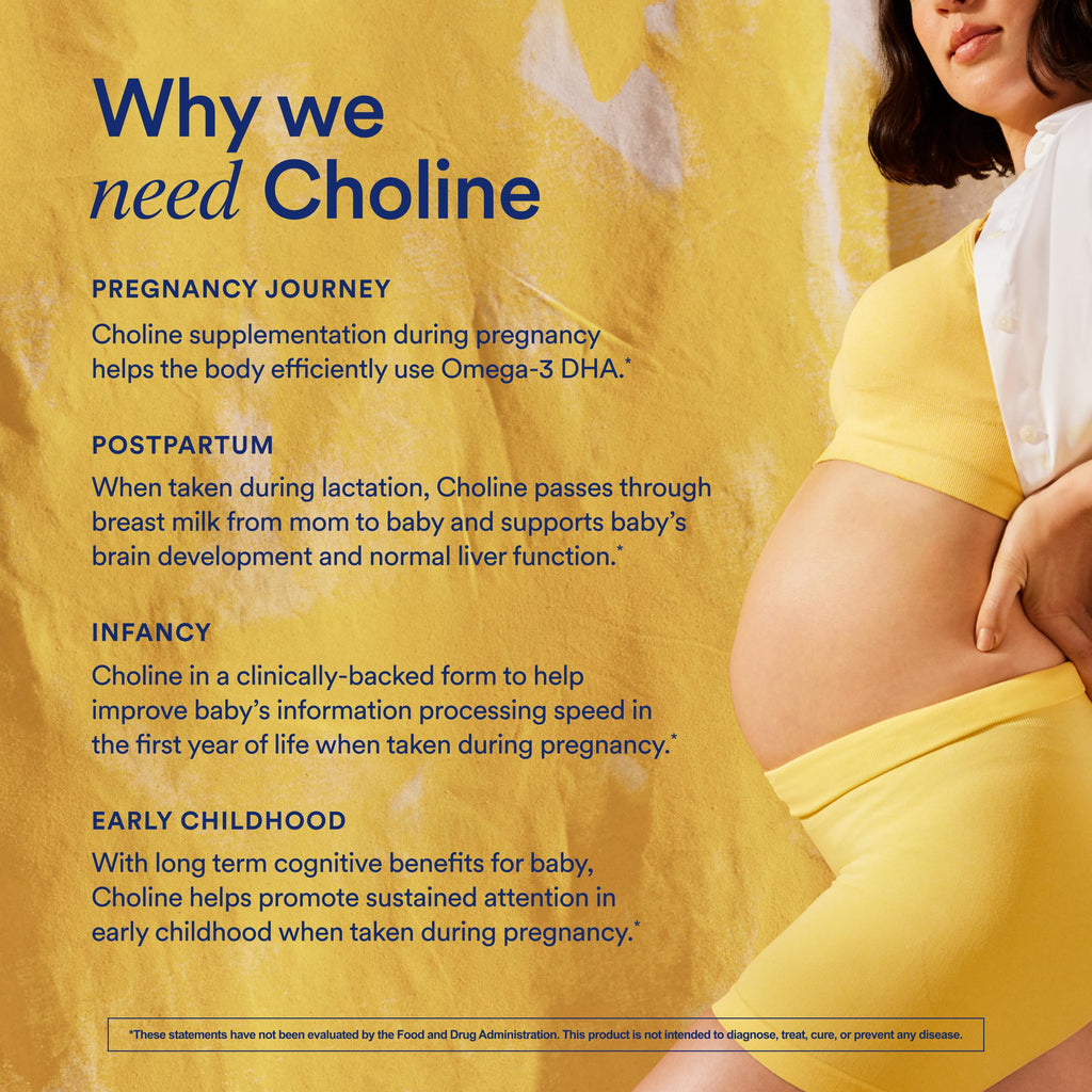 Choline Supplement 550mg 60 Capsules D599