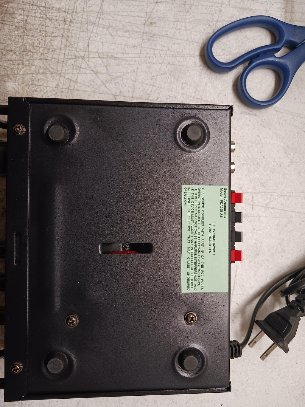 200W Stereo Power Amplifier with Bluetooth F9670