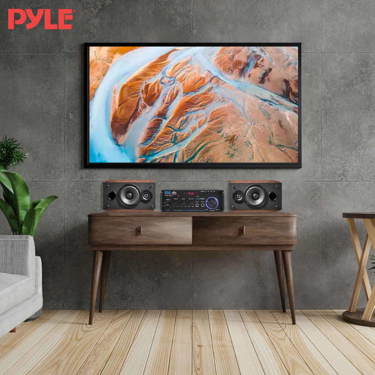 200W Stereo Power Amplifier with Bluetooth F9670
