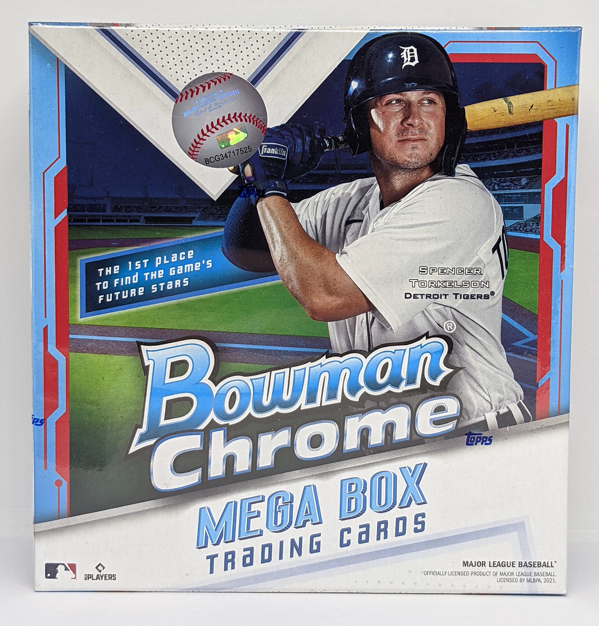 Bowman Chrome MLB Baseball Mega Box S973146