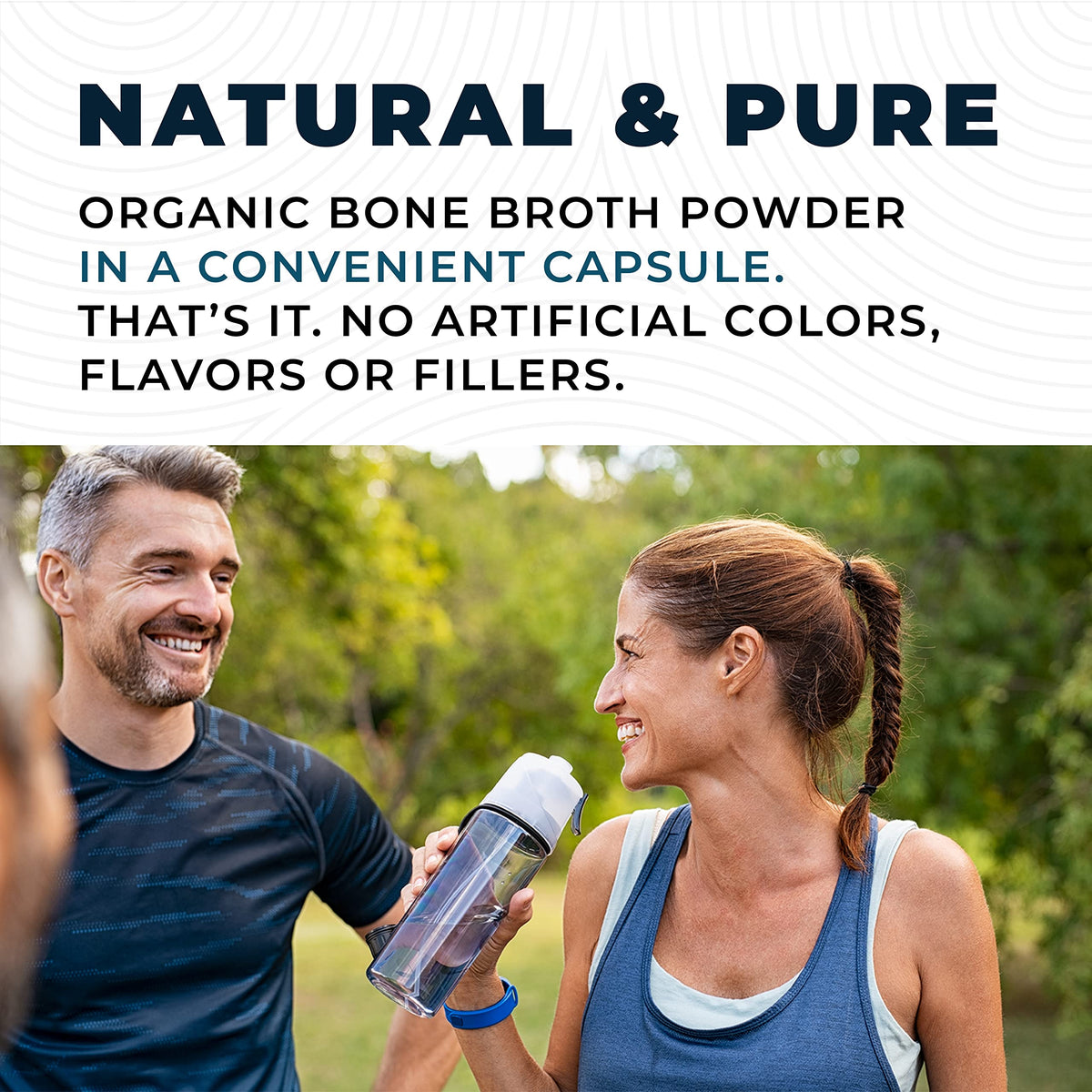 Bone Broth Capsules with Collagen, 180 Capsules S6490