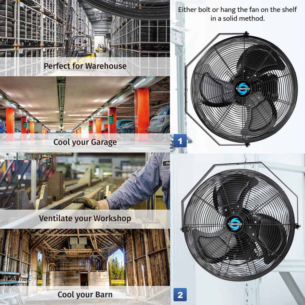20-Inch High Velocity Outdoor Wall Fan C3228