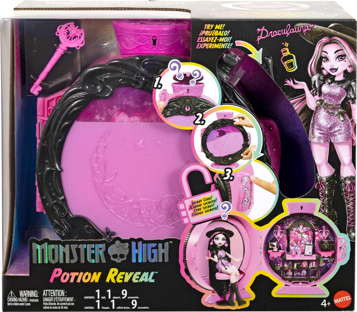 Potion Reveal Playset with Doll R4609